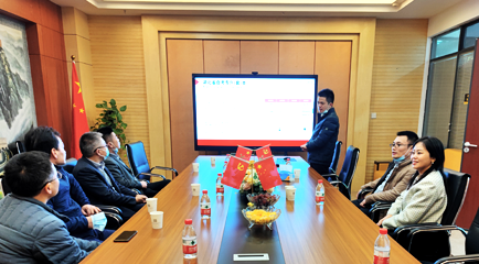 热烈欢迎武汉铁路职业技术学院继续教育学院领导莅临我校指导工作
